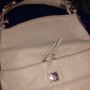 Cream/beige Dooney Shoulder bag